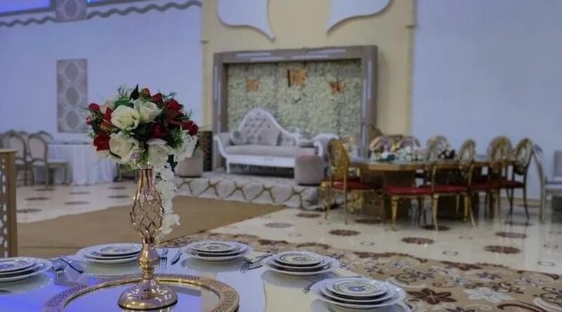 Wedding hall pavillion