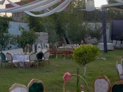 Wedding hall pavillion