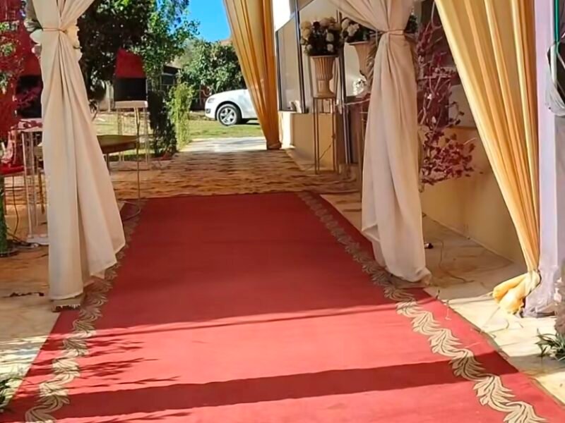 Wedding hall pavillion